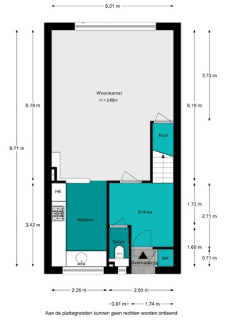 Plattegrond - Willem Schippersweg 30, 3334 GP Zwijndrecht - Willem Schippersweg 30 - Begane grond - 2D.jpg